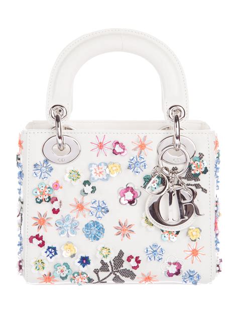 christian dior bag floral.